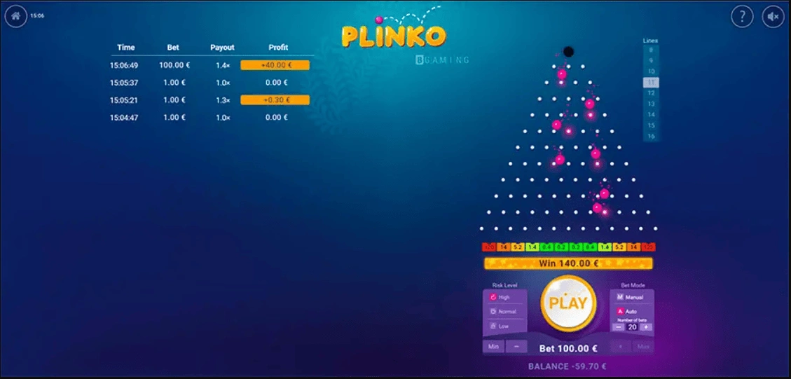 Plinko app gratis
